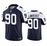 Men & Women & Youth Dallas Cowboys #90 Demarcus Lawrence Navy 2023 F.U.S.E. Vapor Limited Stitched Football Jersey,baseball caps,new era cap wholesale,wholesale hats